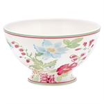 Donna white soup bowl fra GreenGate - Tinashjem